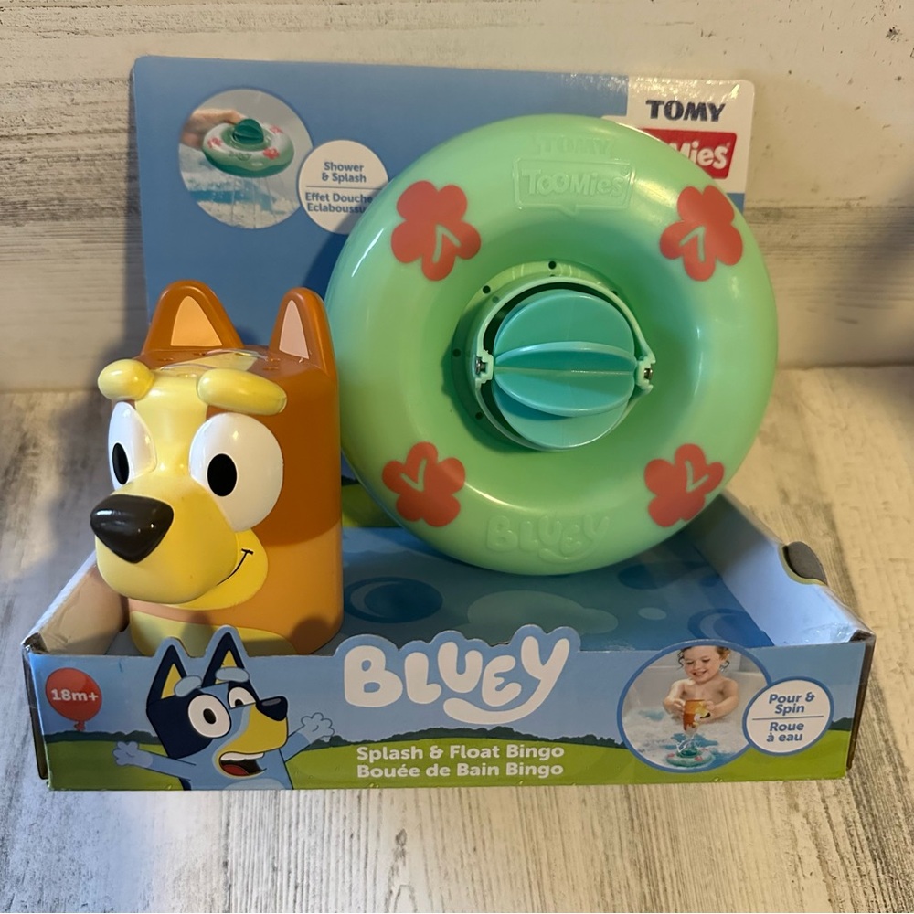 Bluey Splash & Float Bingo Bath or Pool Toy NEW